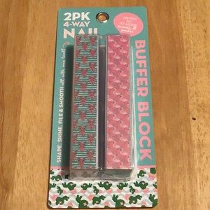 2 Pack 4 - Way Nail Buffer Block